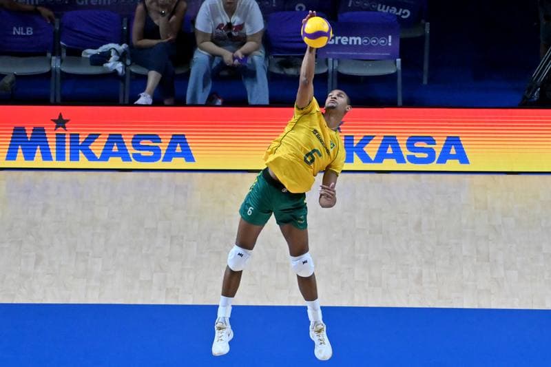 Volleyball. FIVB Men's Volleyball Nations League. Ukraine - Brazil. 24.06.2026