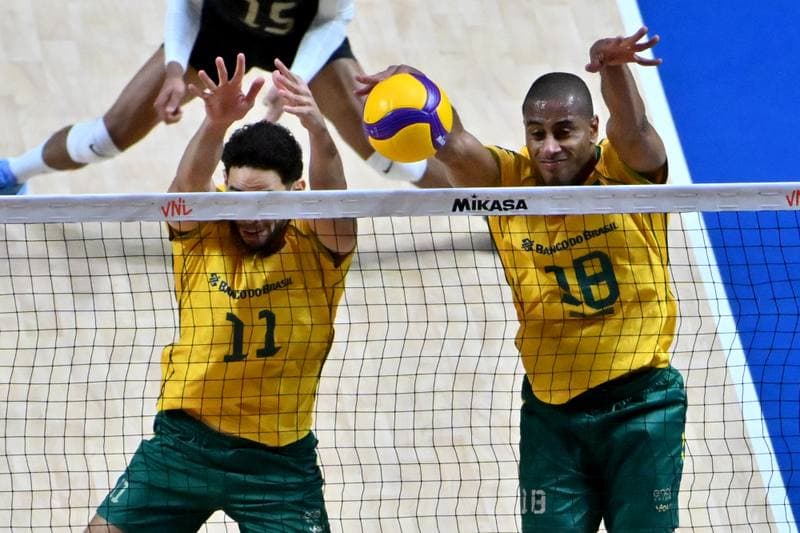 Volleyball. FIVB Men's Volleyball Nations League. Ukraine - Brazil. 24.06.2026