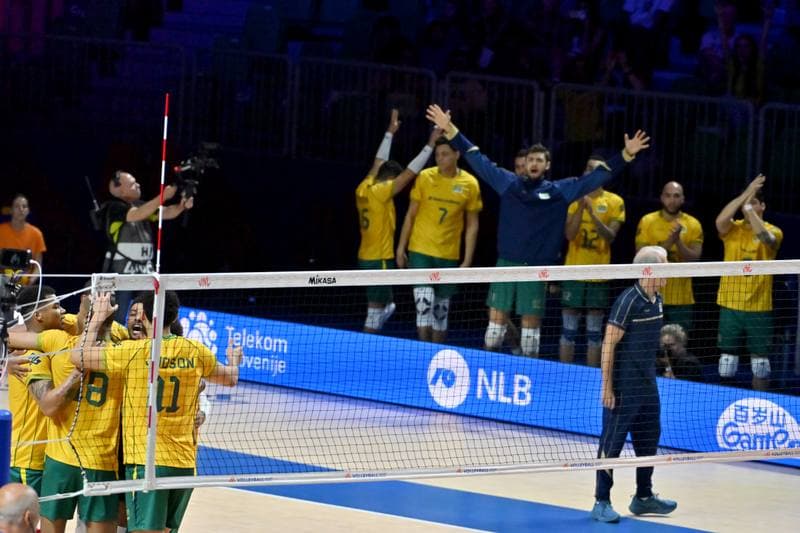 Volleyball. FIVB Men's Volleyball Nations League. Ukraine - Brazil. 24.06.2026