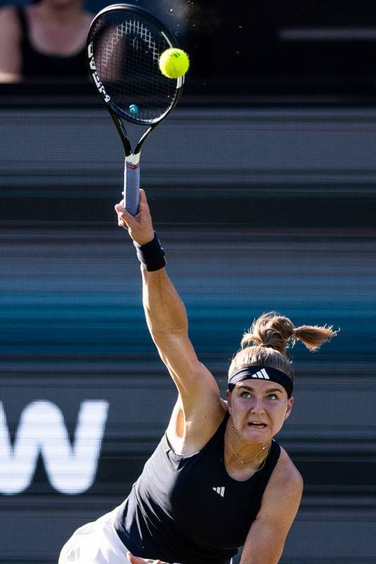 Tennis. Bad Homburg Open. Ekaterina Alexandrova - Mirra Andreeva. 24.06.2026