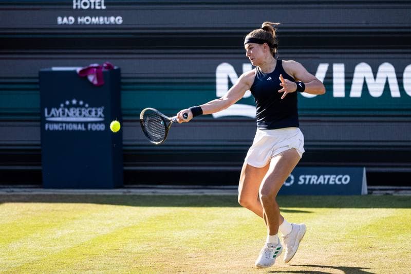 Tennis. Bad Homburg Open. Ekaterina Alexandrova - Mirra Andreeva. 24.06.2026