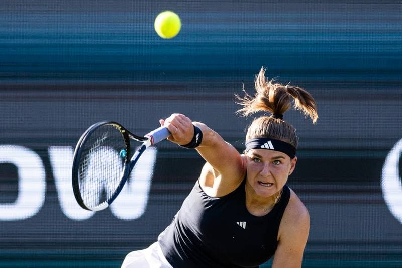 Tennis. Bad Homburg Open. Ekaterina Alexandrova - Mirra Andreeva. 24.06.2026