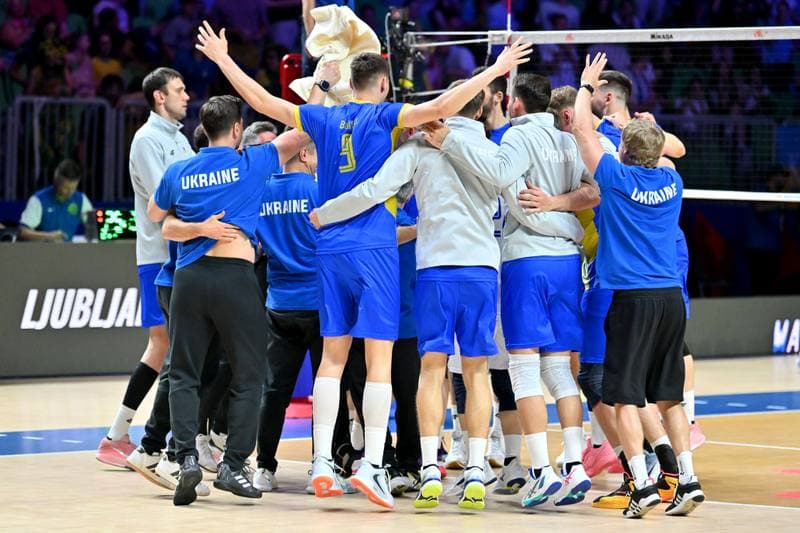 Volleyball. FIVB Men's Volleyball Nations League. Ukraine - Brazil. 24.06.2026