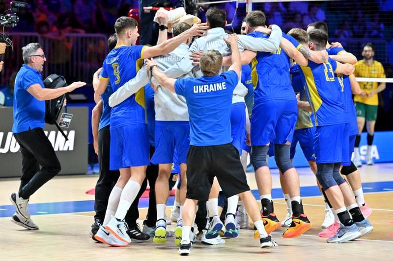 Volleyball. FIVB Men's Volleyball Nations League. Ukraine - Brazil. 24.06.2026
