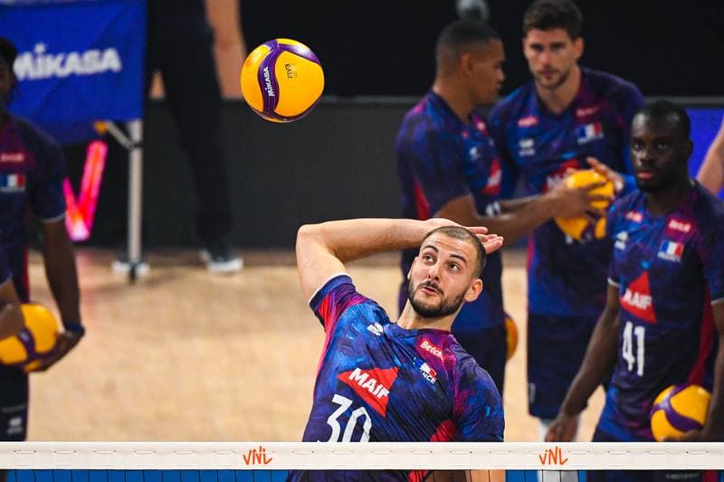 Volleyball. FIVB Men's Volleyball Nations League. France - Iran. 24.06.2026