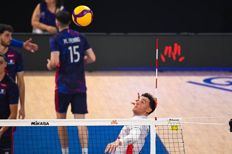 Volleyball. FIVB Men's Volleyball Nations League. France - Iran. 24.06.2026