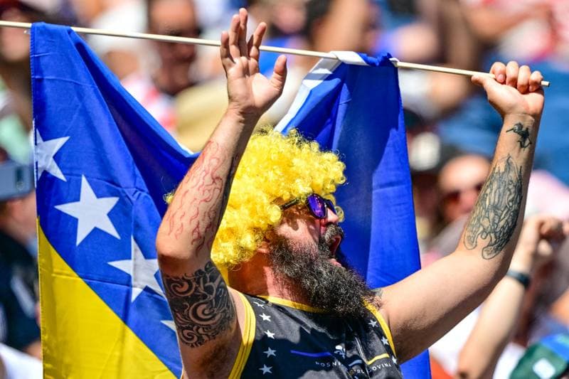 Football. FIFA World Cup 2026. Bosnia and Herzegovina - Qatar. 24.06.2026