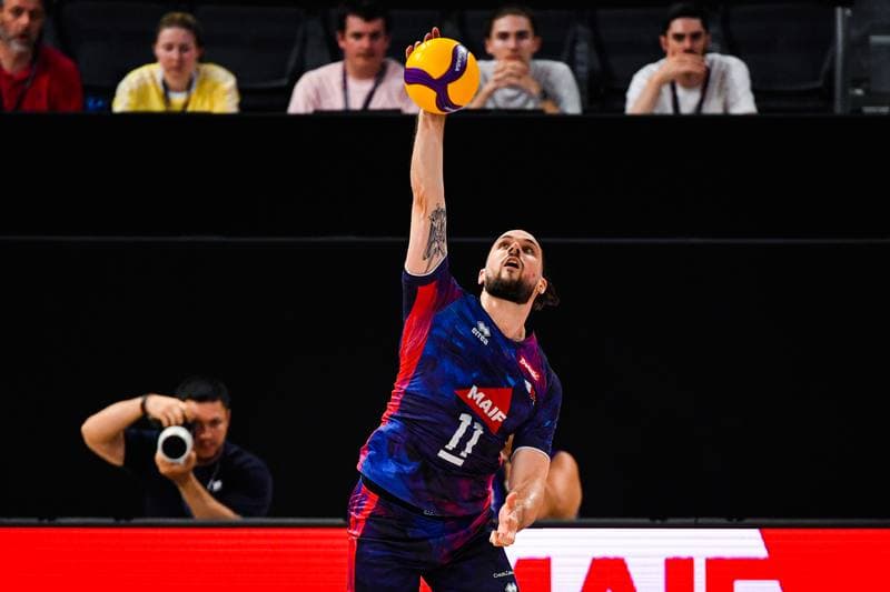Volleyball. FIVB Men's Volleyball Nations League. France - Iran. 24.06.2026