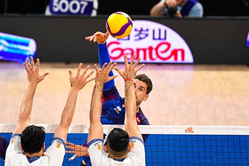Volleyball. FIVB Men's Volleyball Nations League. France - Iran. 24.06.2026