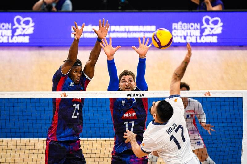 Volleyball. FIVB Men's Volleyball Nations League. France - Iran. 24.06.2026