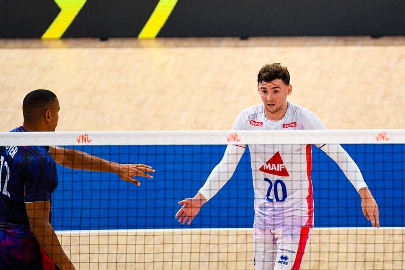 Volleyball. FIVB Men's Volleyball Nations League. France - Iran. 24.06.2026