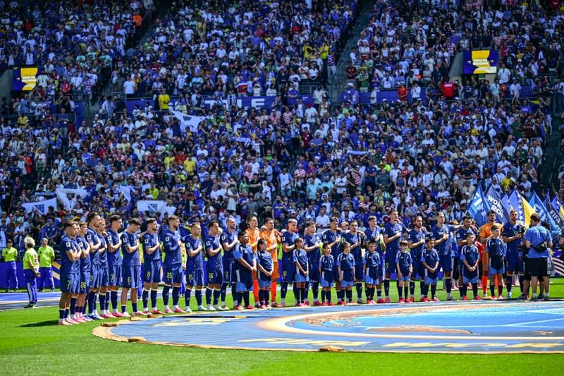 Football. FIFA World Cup 2026. Bosnia and Herzegovina - Qatar. 24.06.2026
