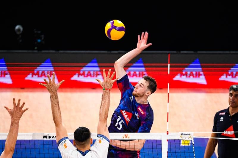 Volleyball. FIVB Men's Volleyball Nations League. France - Iran. 24.06.2026
