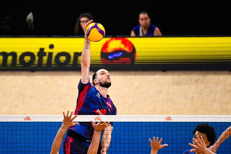Volleyball. FIVB Men's Volleyball Nations League. France - Iran. 24.06.2026