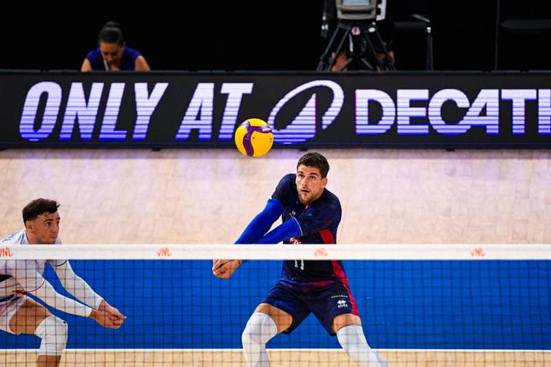 Volleyball. FIVB Men's Volleyball Nations League. France - Iran. 24.06.2026