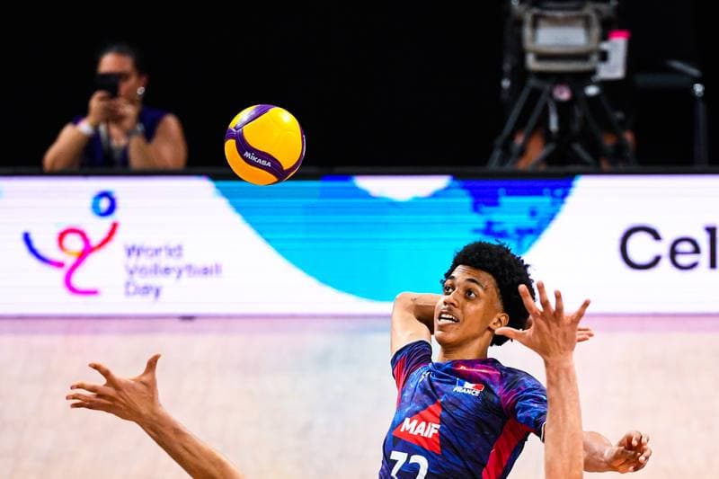 Volleyball. FIVB Men's Volleyball Nations League. France - Iran. 24.06.2026