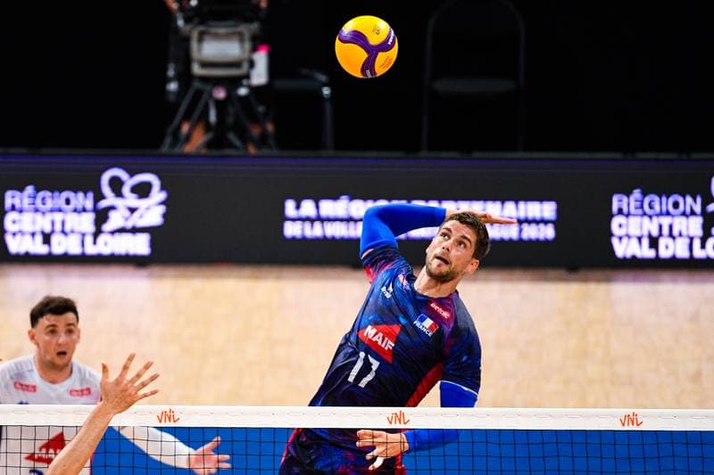 Volleyball. FIVB Men's Volleyball Nations League. France - Iran. 24.06.2026