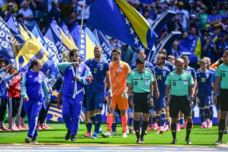 Football. FIFA World Cup 2026. Bosnia and Herzegovina - Qatar. 24.06.2026