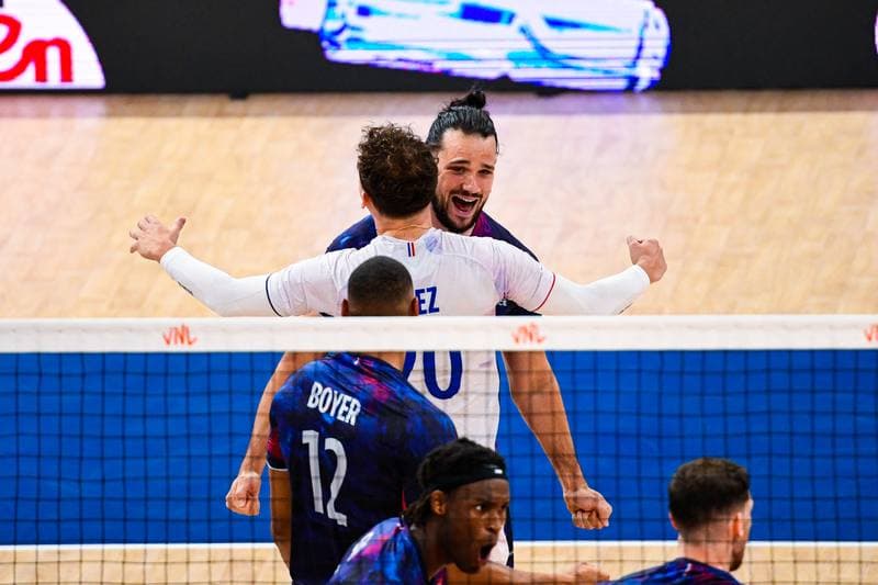 Volleyball. FIVB Men's Volleyball Nations League. France - Iran. 24.06.2026