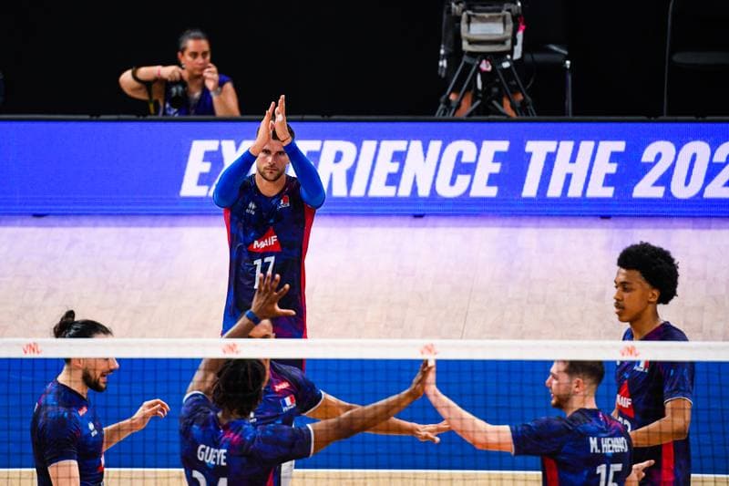 Volleyball. FIVB Men's Volleyball Nations League. France - Iran. 24.06.2026