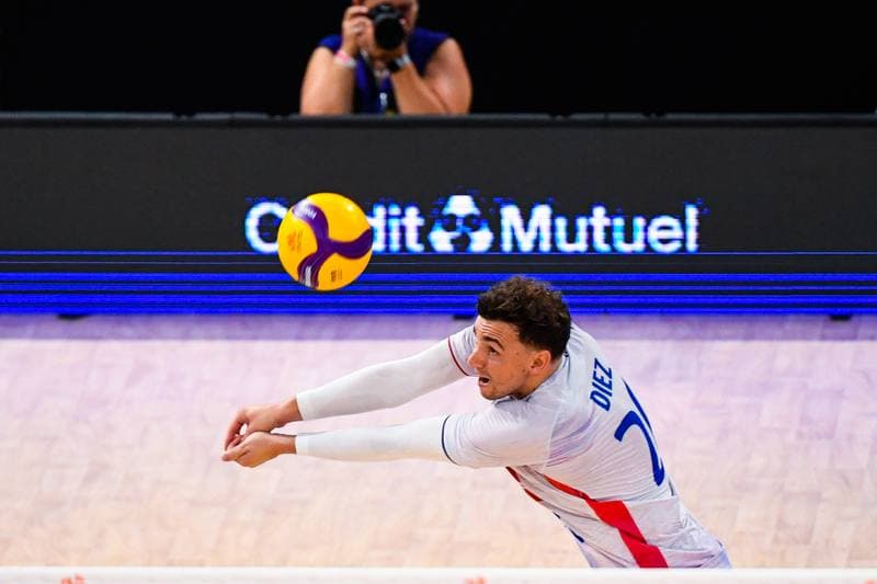 Volleyball. FIVB Men's Volleyball Nations League. France - Iran. 24.06.2026
