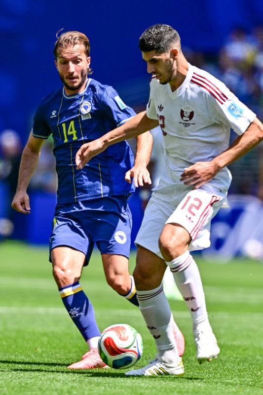 Football. FIFA World Cup 2026. Bosnia and Herzegovina - Qatar. 24.06.2026