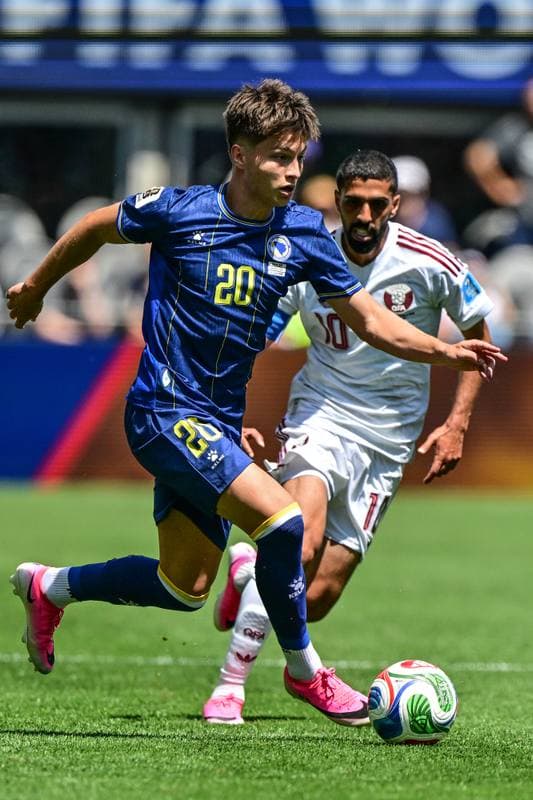 Football. FIFA World Cup 2026. Bosnia and Herzegovina - Qatar. 24.06.2026