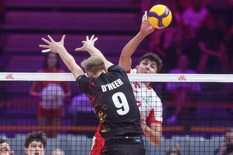 Volleyball. Men's Volleyball Nations League. Poland - Belgium. 24.06.2026