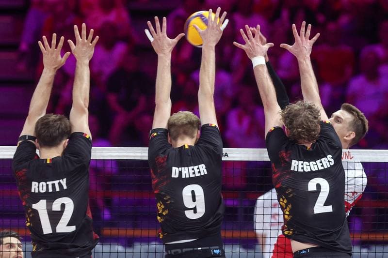 Volleyball. Men's Volleyball Nations League. Poland - Belgium. 24.06.2026