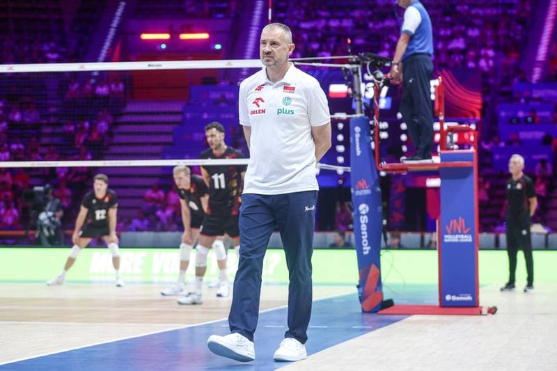 Volleyball. Men's Volleyball Nations League. Poland - Belgium. 24.06.2026