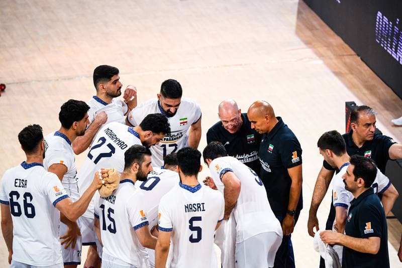 Volleyball. FIVB Men's Volleyball Nations League. France - Iran. 24.06.2026