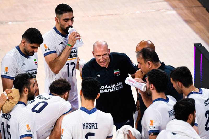 Volleyball. FIVB Men's Volleyball Nations League. France - Iran. 24.06.2026