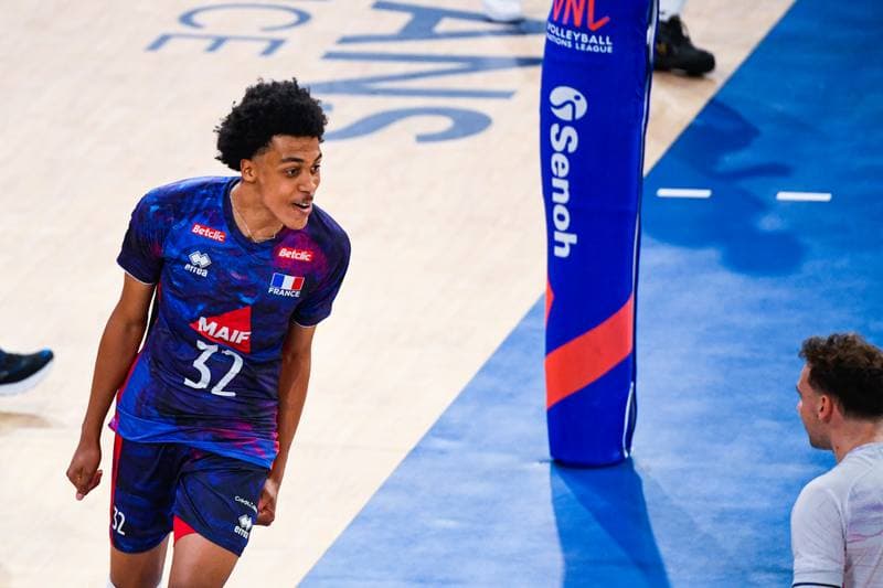 Volleyball. FIVB Men's Volleyball Nations League. France - Iran. 24.06.2026