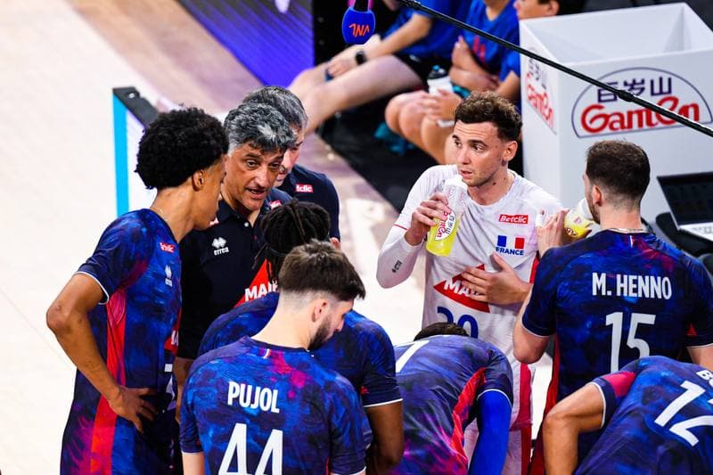 Volleyball. FIVB Men's Volleyball Nations League. France - Iran. 24.06.2026