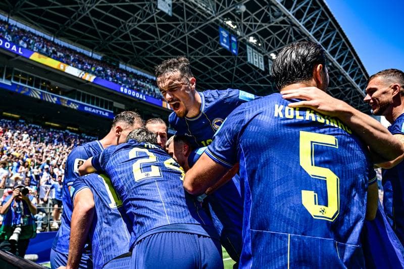 Football. FIFA World Cup 2026. Bosnia and Herzegovina - Qatar. 24.06.2026