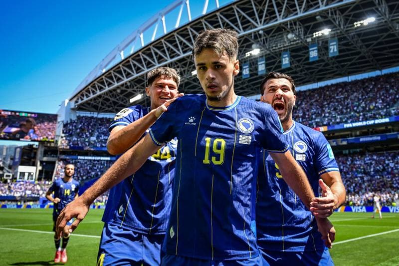 Football. FIFA World Cup 2026. Bosnia and Herzegovina - Qatar. 24.06.2026