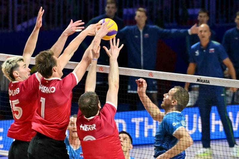 Volleyball. FIVB Men's Volleyball Nations League. Slovenia - Canada. 24.06.2026