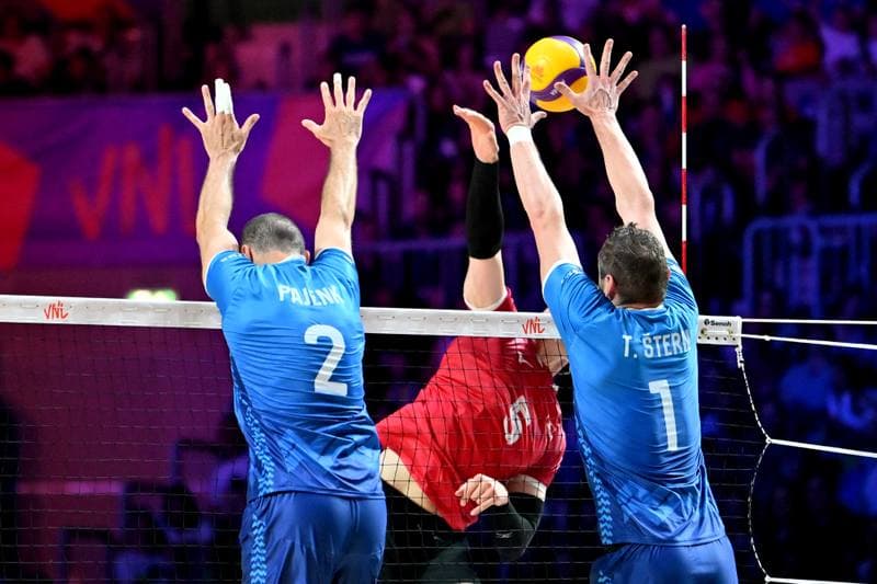 Volleyball. FIVB Men's Volleyball Nations League. Slovenia - Canada. 24.06.2026
