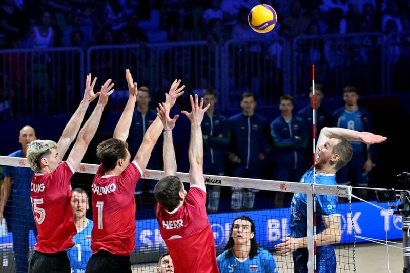 Volleyball. FIVB Men's Volleyball Nations League. Slovenia - Canada. 24.06.2026