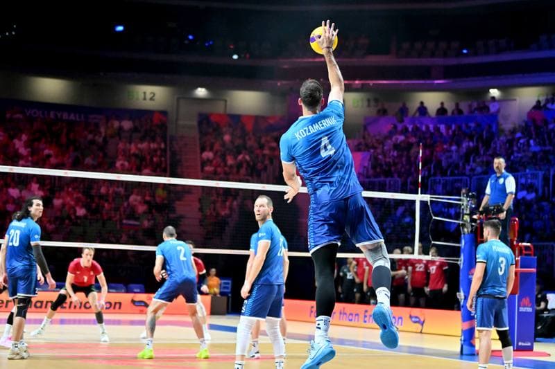 Volleyball. FIVB Men's Volleyball Nations League. Slovenia - Canada. 24.06.2026