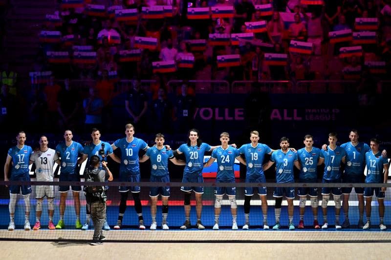 Volleyball. FIVB Men's Volleyball Nations League. Slovenia - Canada. 24.06.2026
