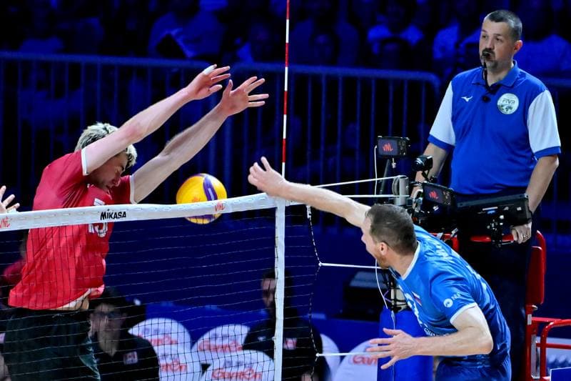 Volleyball. FIVB Men's Volleyball Nations League. Slovenia - Canada. 24.06.2026