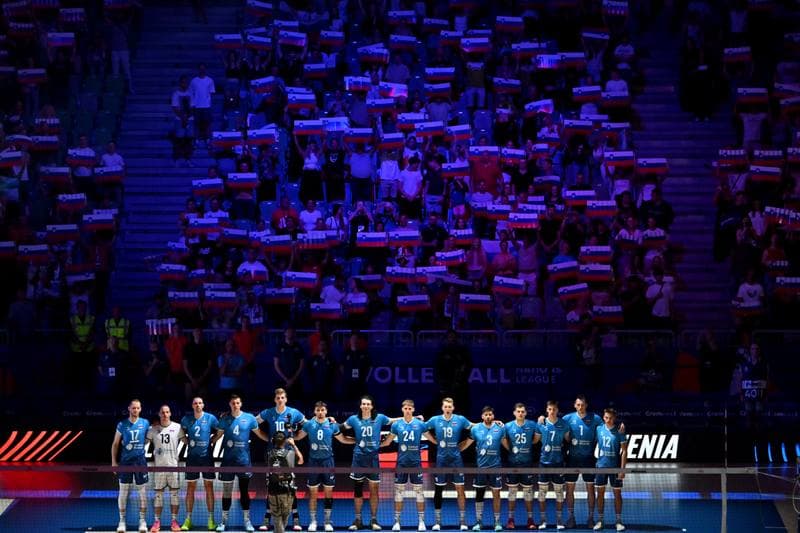 Volleyball. FIVB Men's Volleyball Nations League. Slovenia - Canada. 24.06.2026