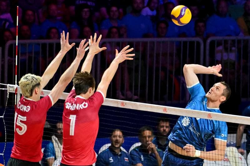 Volleyball. FIVB Men's Volleyball Nations League. Slovenia - Canada. 24.06.2026