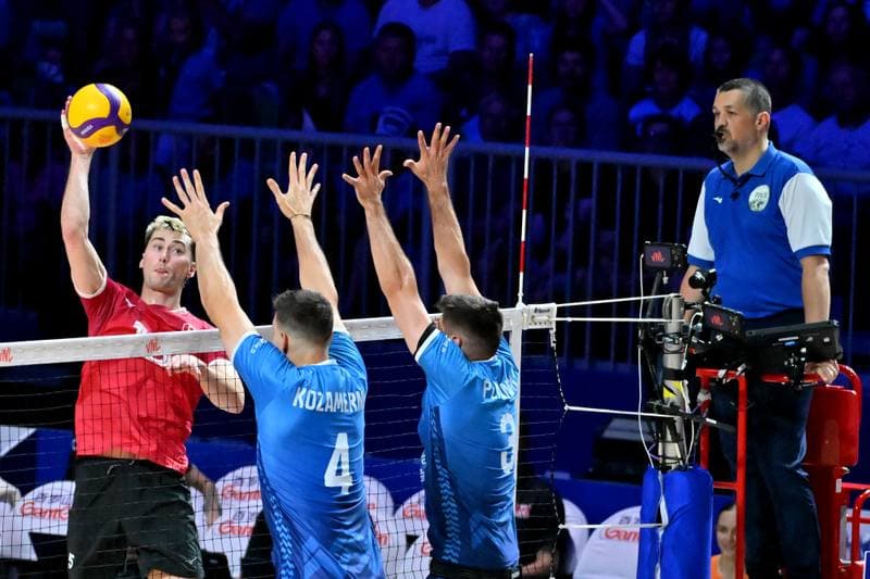 Volleyball. FIVB Men's Volleyball Nations League. Slovenia - Canada. 24.06.2026