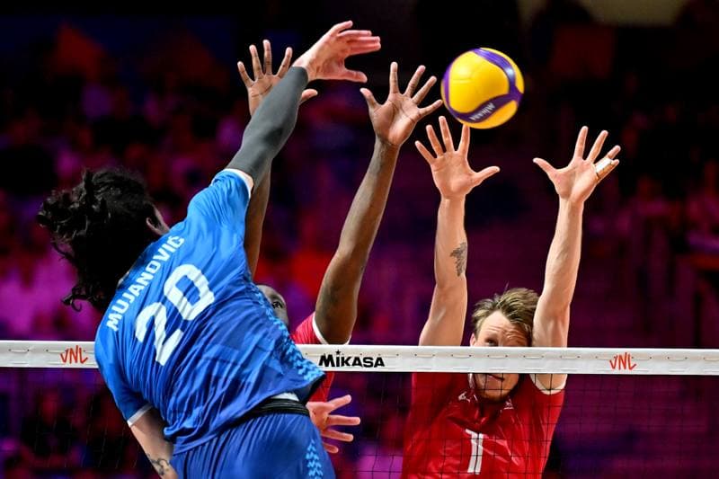 Volleyball. FIVB Men's Volleyball Nations League. Slovenia - Canada. 24.06.2026