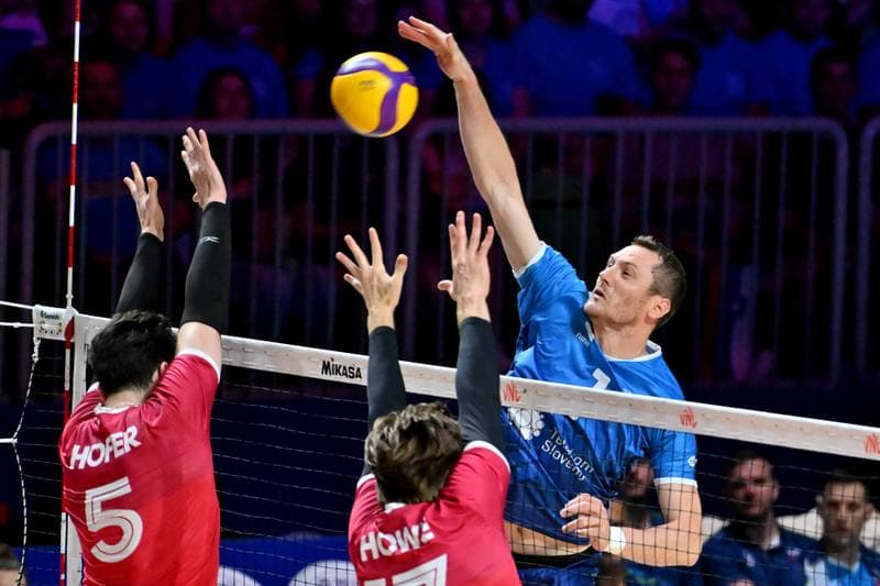 Volleyball. FIVB Men's Volleyball Nations League. Slovenia - Canada. 24.06.2026