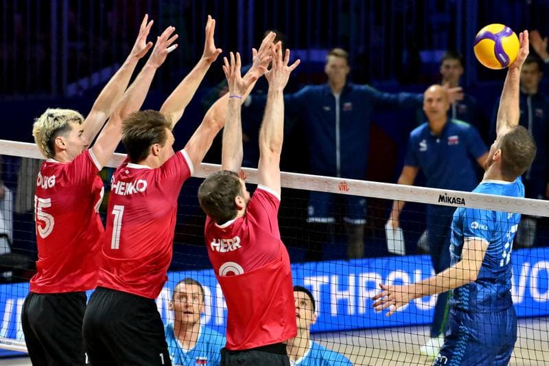 Volleyball. FIVB Men's Volleyball Nations League. Slovenia - Canada. 24.06.2026