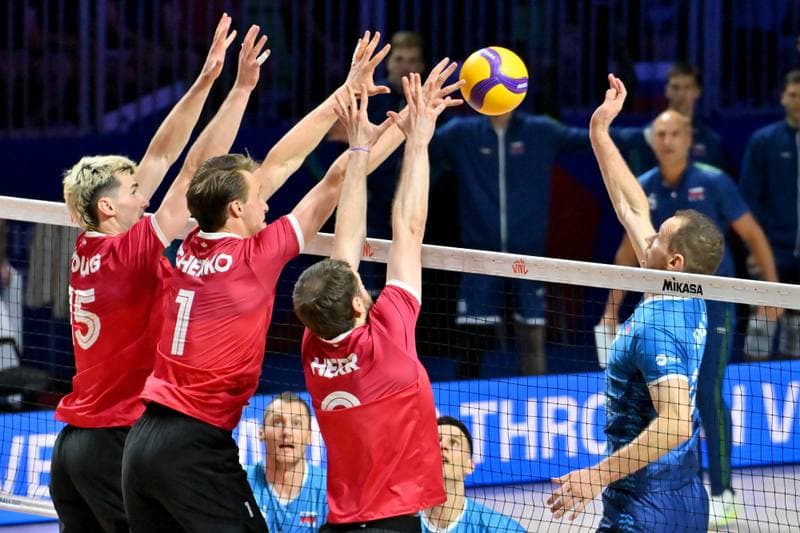 Volleyball. FIVB Men's Volleyball Nations League. Slovenia - Canada. 24.06.2026
