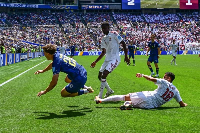 Football. FIFA World Cup 2026. Bosnia and Herzegovina - Qatar. 24.06.2026